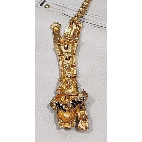 Beautifully Crafted Double Pin Vintage Shoulder Brooch - Picture 5 of 6